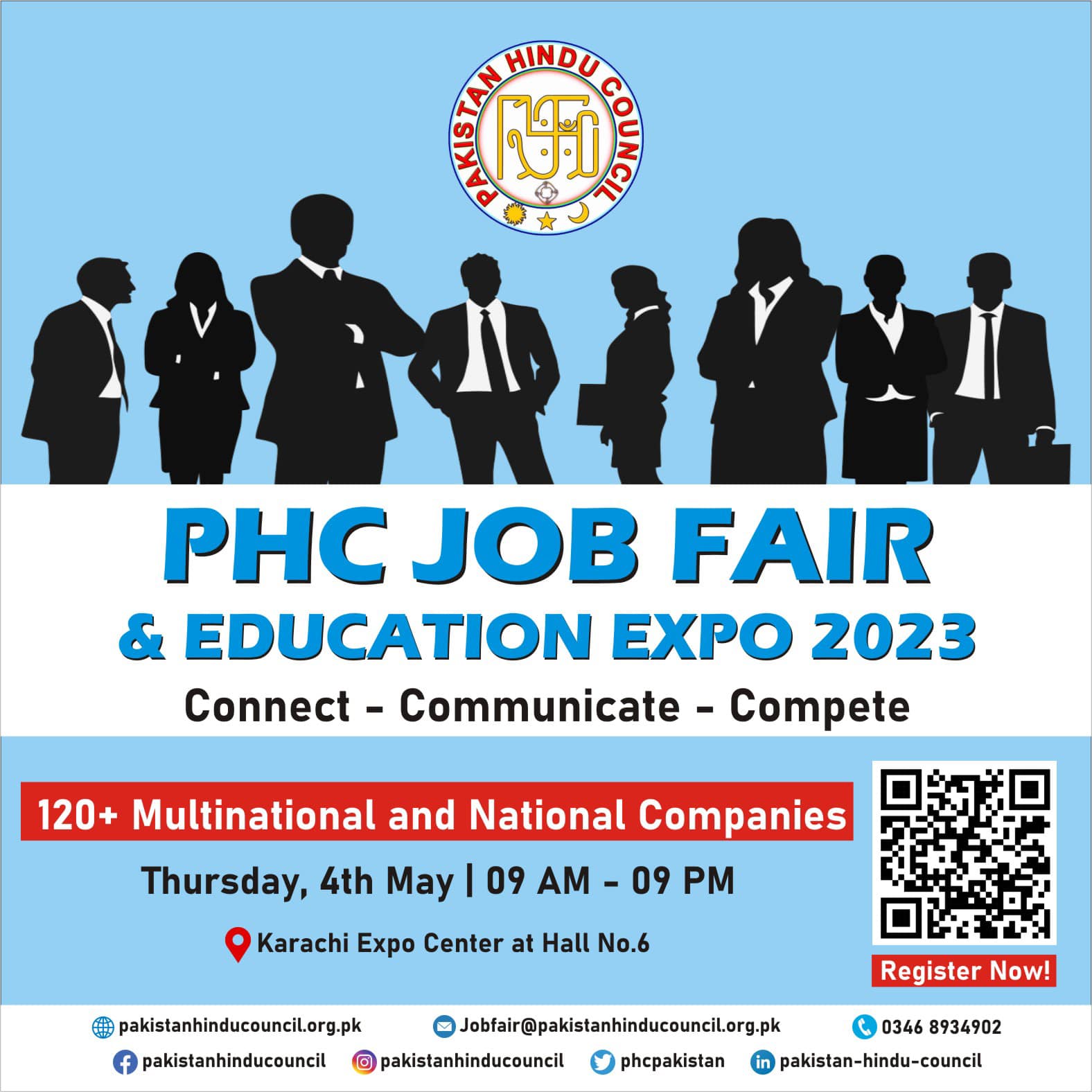 PHC Job Fair & Education Expo Pakistan Hindu Council