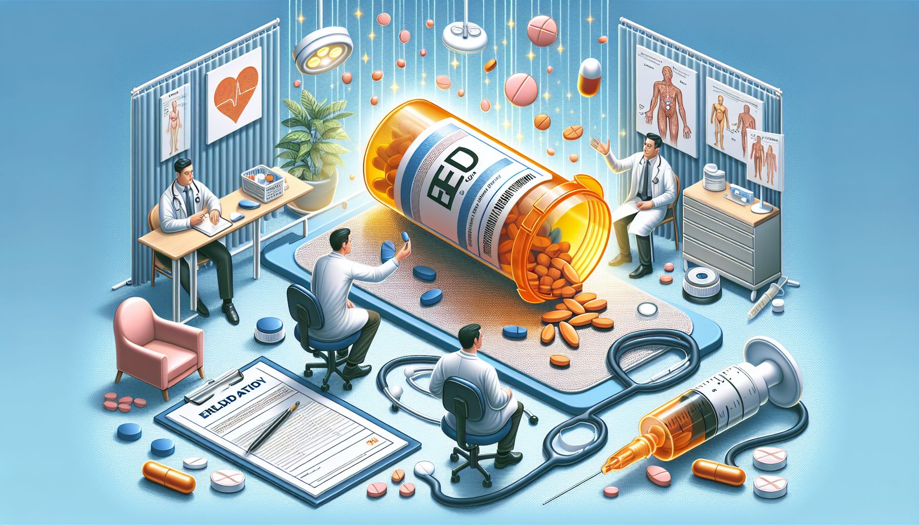 The popular prescription medication Cialis, known for treating erectile dysfunction